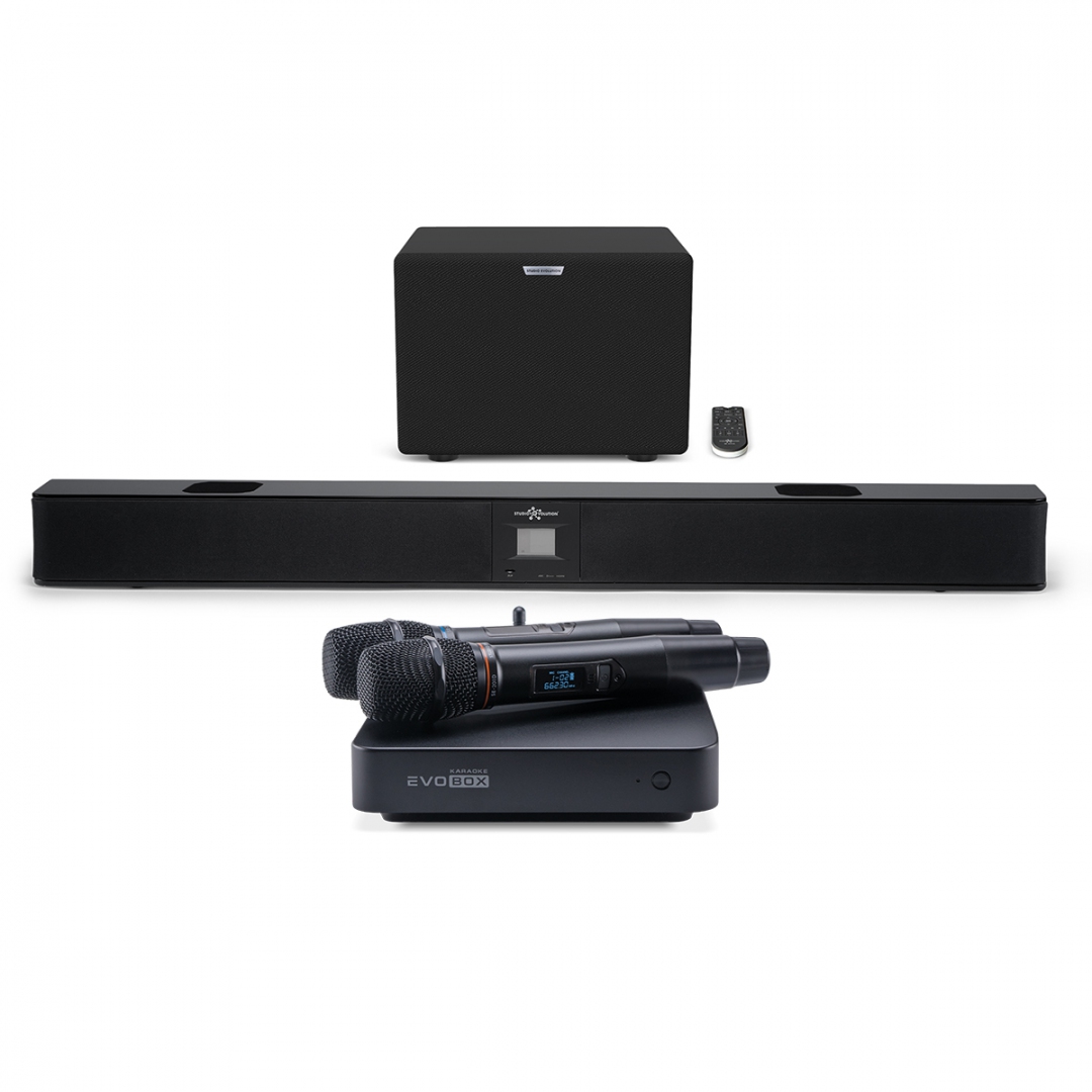 караоке-комплект EVOBOX Plus + EvoSound Bar (саундбар с караоке) в Надыме