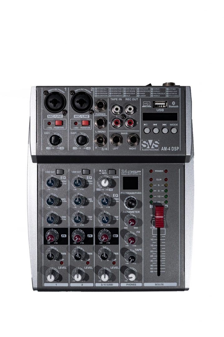 SVS Audiotechnik mixers AM-4 DSP Аналоговый микшерный пульт, 4-канала в Надыме