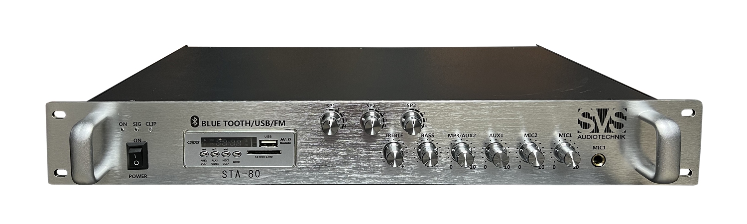 SVS Audiotechnik STA-80 Микшер-усилитель для систем Public Address в Надыме
